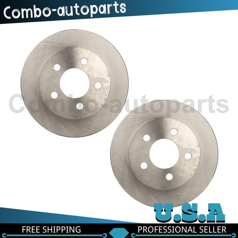 Front Disc Brake Rotors Fits 2000 2001 1999 Jeep Cherokee