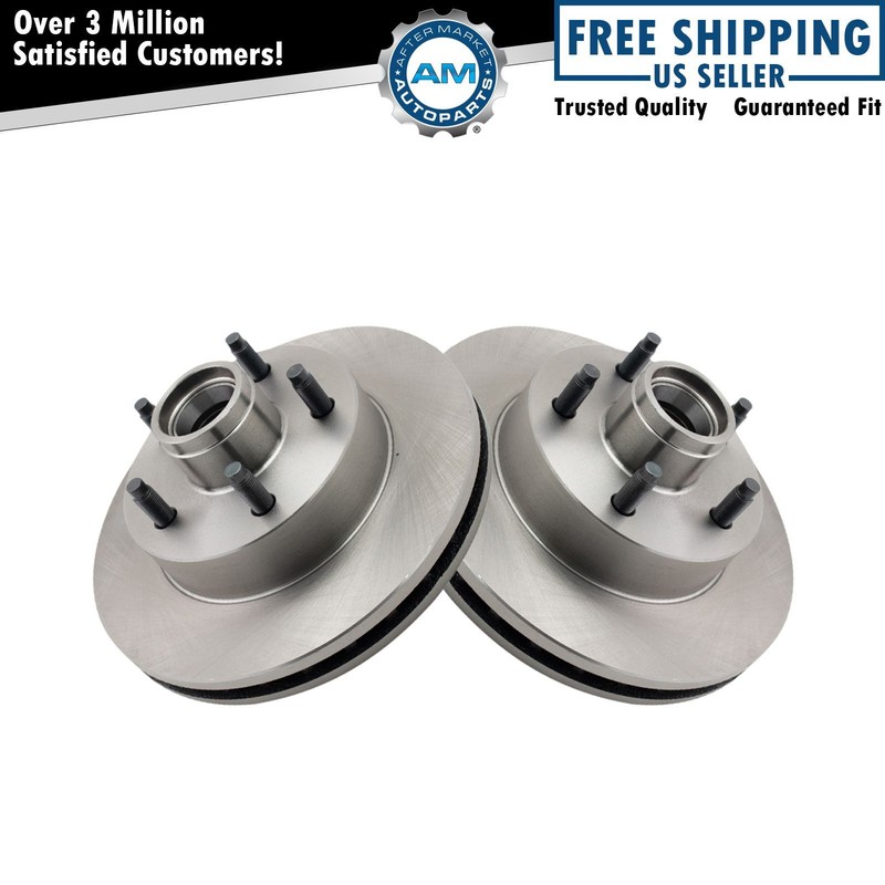 Front Disc Brake Rotor Left & Right Pair for Ford Ranger Mazda Pickup