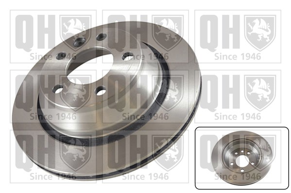 2x Brake Discs Pair Vented fits VW CARAVELLE Mk5 2.5D Rear 04 to 09 314mm Set QH gallery