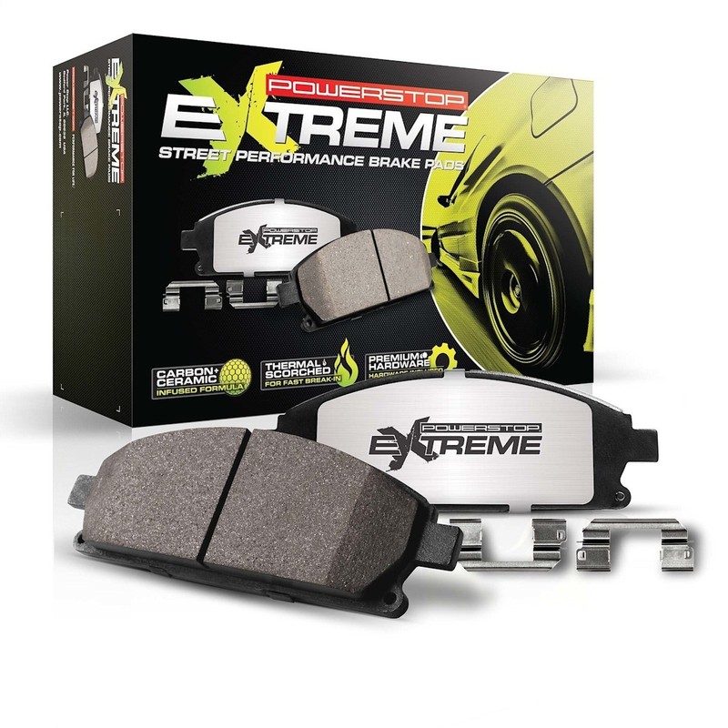 Z26-890 Powerstop 2-Wheel Set Brake Pad Sets Front for Mazda Miata 2001-2005