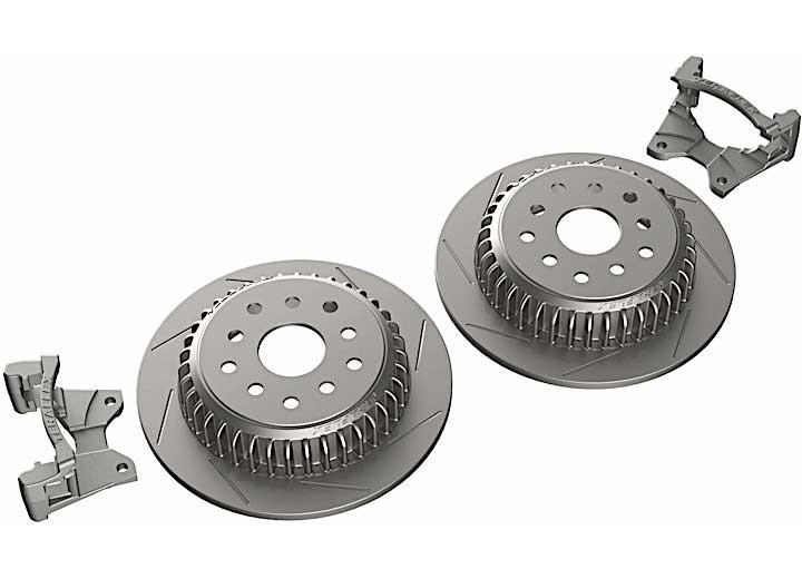 TeraFlex for Jeep JK/JKU Rear Performance Slotted Big Rotor Kit 07-18 Wrangler