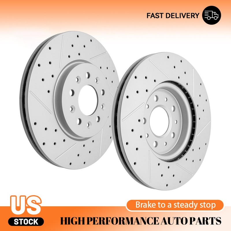 321mm Front Disc Brake Rotors for Buick LaCrosse Envision Chevy Equinox Terrain
