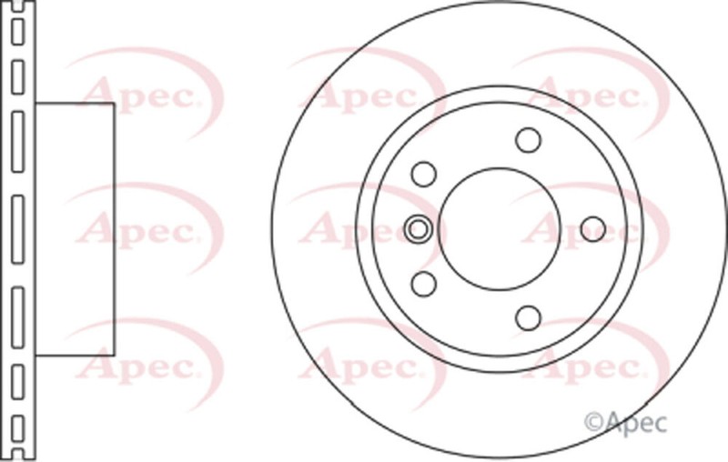 Fits BMW 1 Series 3 1.6 1.8 2.0 D Baxter Front Brake Disc 34116854997 gallery