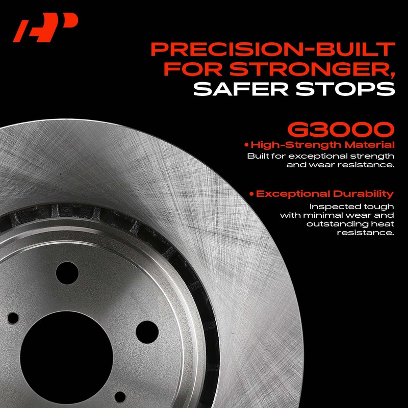 A-Premium Front Disc Brake Rotors for Chrysler Town & Country 2008-2016 Journey gallery