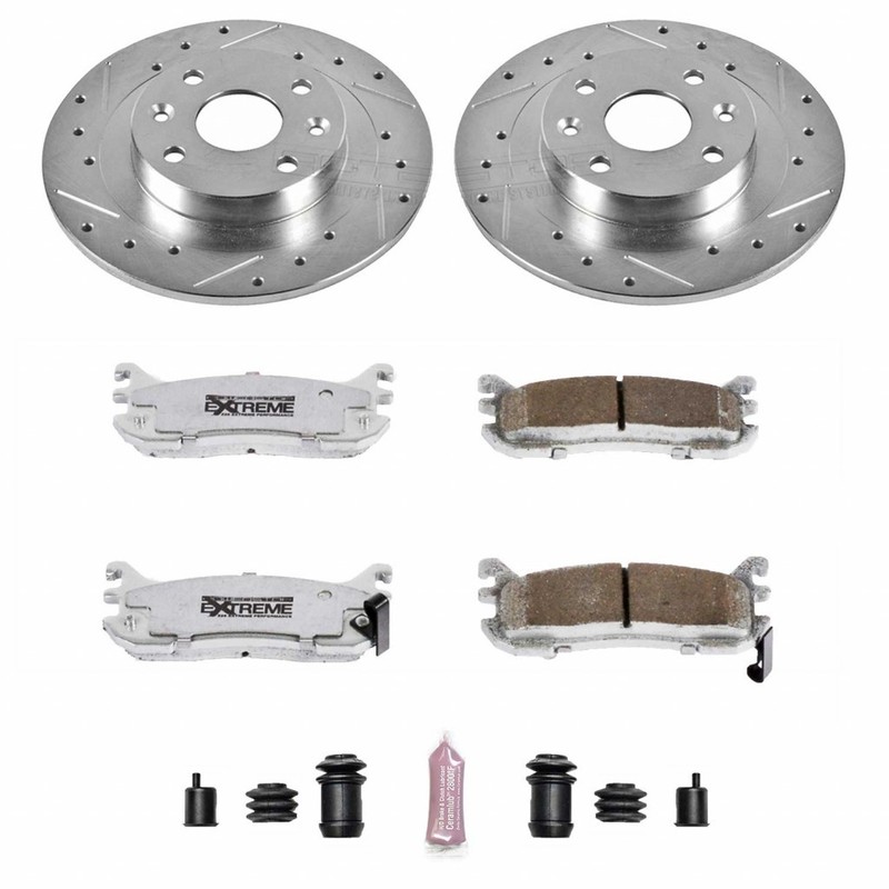 Power Stop Brake Kit For Mercury Tracer 1997-1999 | Rear | Z26 Street Warrior