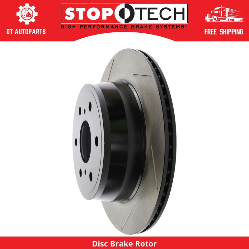 For 2007-2014 GMC Yukon XL 1500 | Centric Rear Right Disc Brake Rotor | Vented