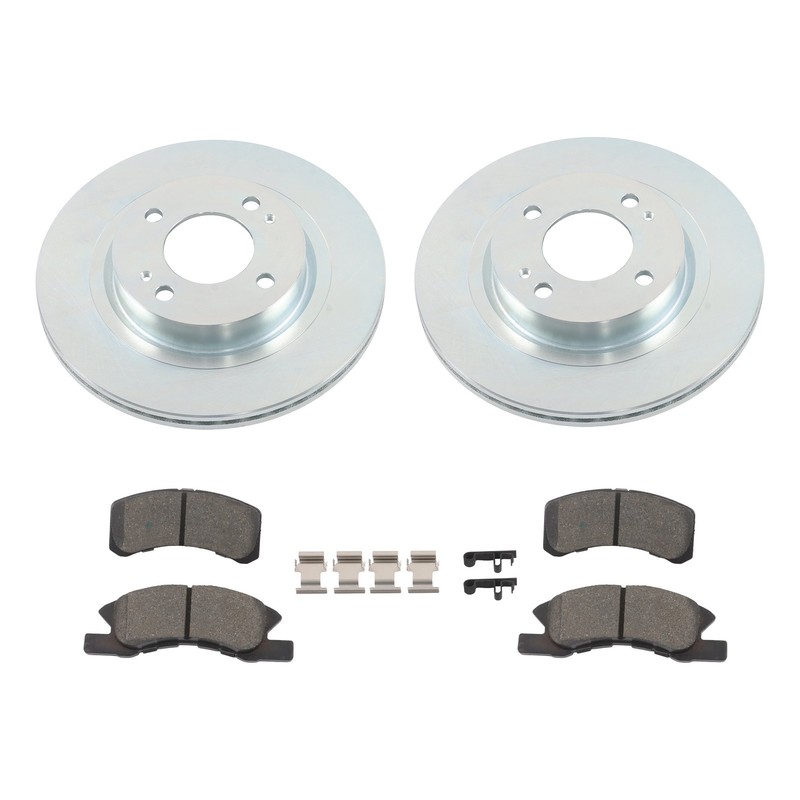 Labwork 2-Wheel Set Brake Disc & Pad Kits Front For Mitsubishi Mirage G4 17-22 gallery