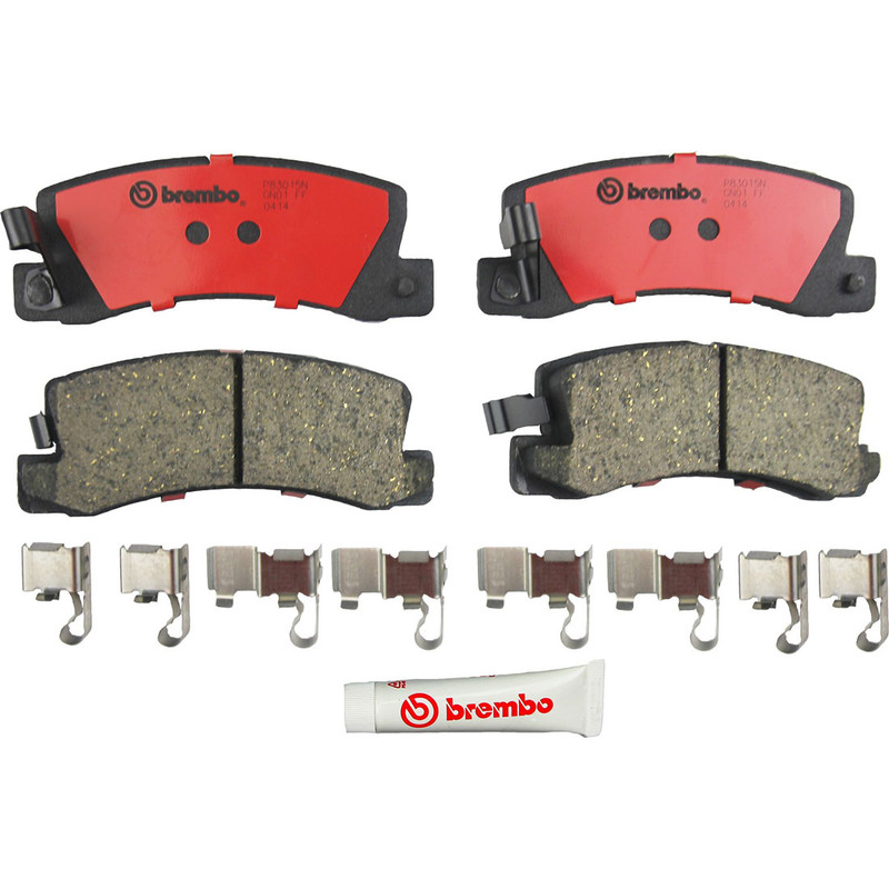 Brake Pads Rotors Set Front Rear Fits Toyota Camry 3.0L Toyota Solara 3.0L gallery