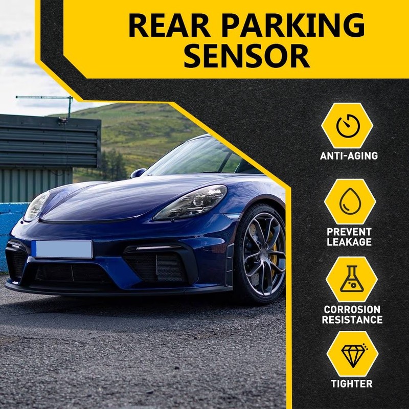 8PCS Bumper Reverse Parking Sensor PDC 3Pin For Audi SQ5 Sportback RS5 2021-2022 gallery