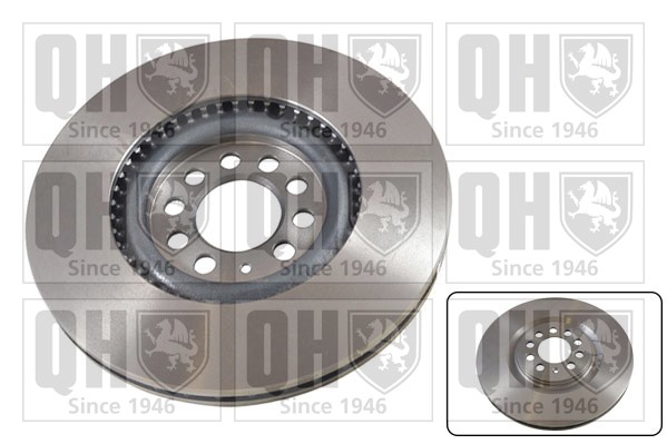 2x Brake Discs Pair Vented fits VW BORA 1J2, 1J6 2.8 Front 99 to 05 312mm Set QH gallery