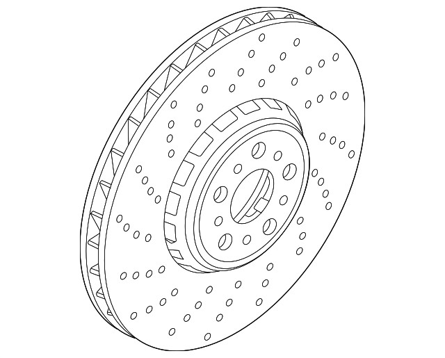 Genuine BMW Rotor 34-10-7-885-487