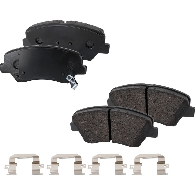 Front Brake Disc Rotors and Pads Kit for Hyundai Veloster Kia Forte5 Forte 17-18 gallery