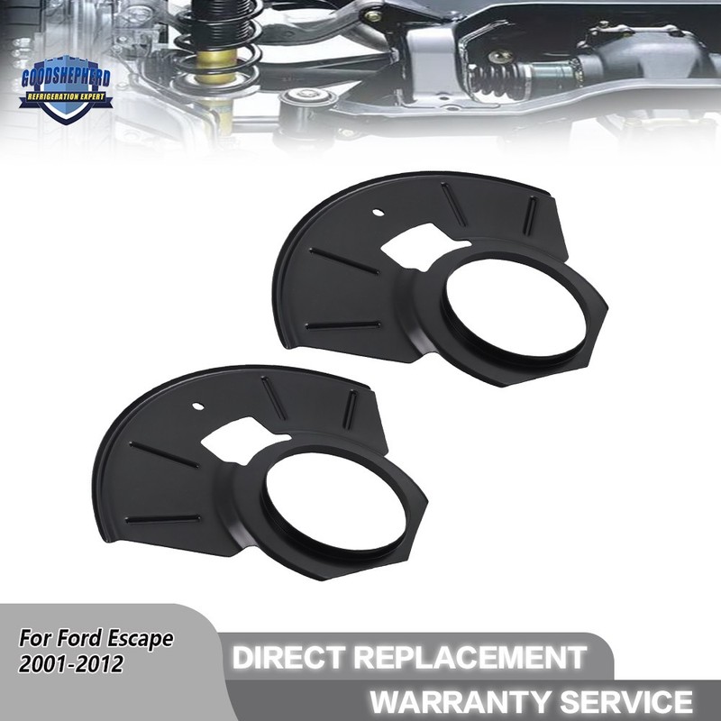 Pair Front Left Right Brake Dust Shield Set YL8Z-2K004-AA For Ford Escape 01-12