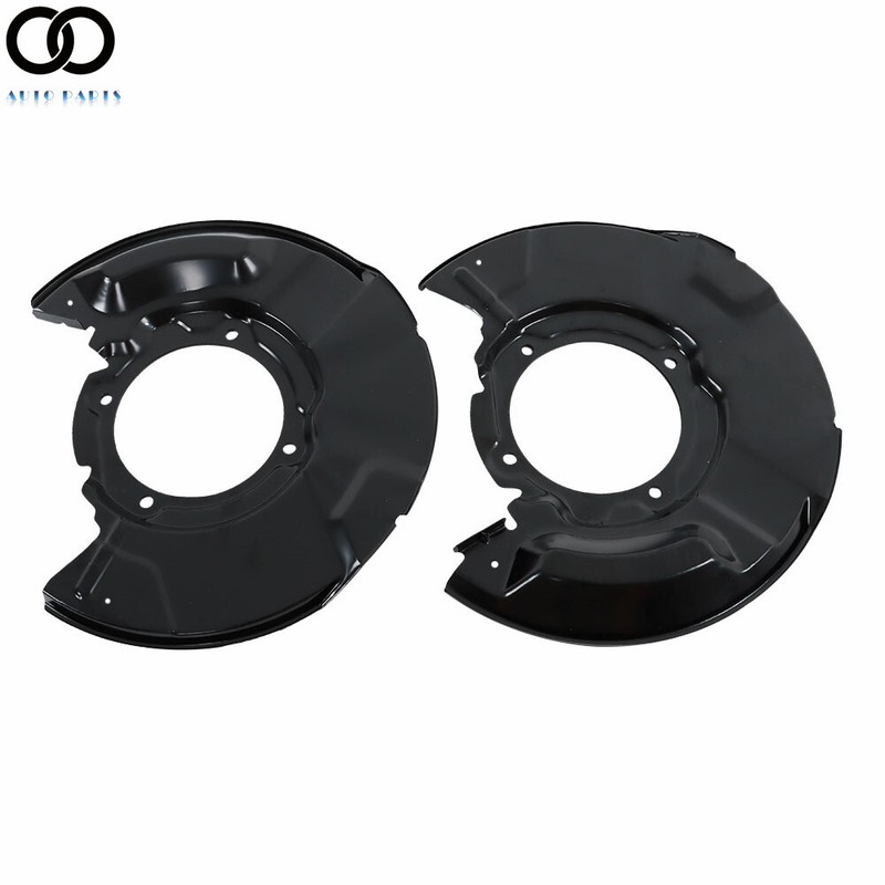 2× For 1996-2002 Toyota 4Runner Front Brake Dust Shields 4770435091 4770335091