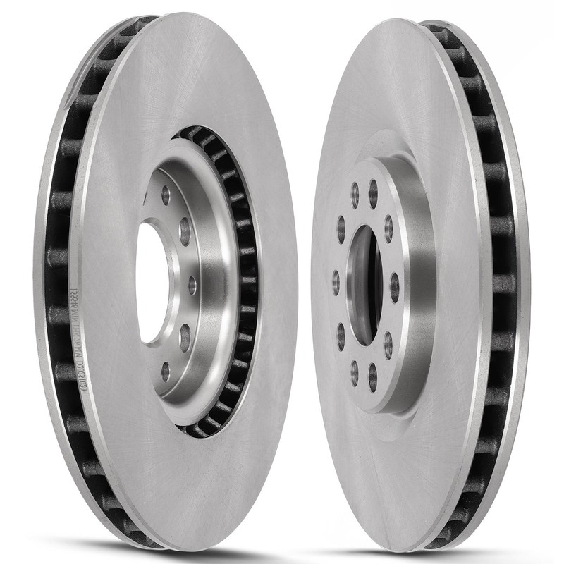 Front Brake Rotors Pair For Jeep 2017 – 2022 Compass 2015 – 2023 Renegade