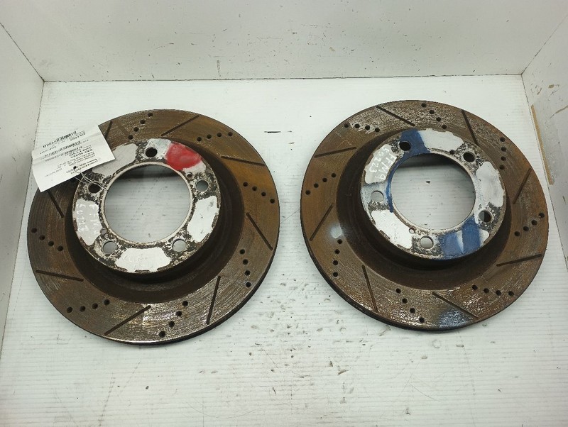 Pair LH&RH Front Brakes Rotor From 2015 TOYOTA TUNDRA 12613603