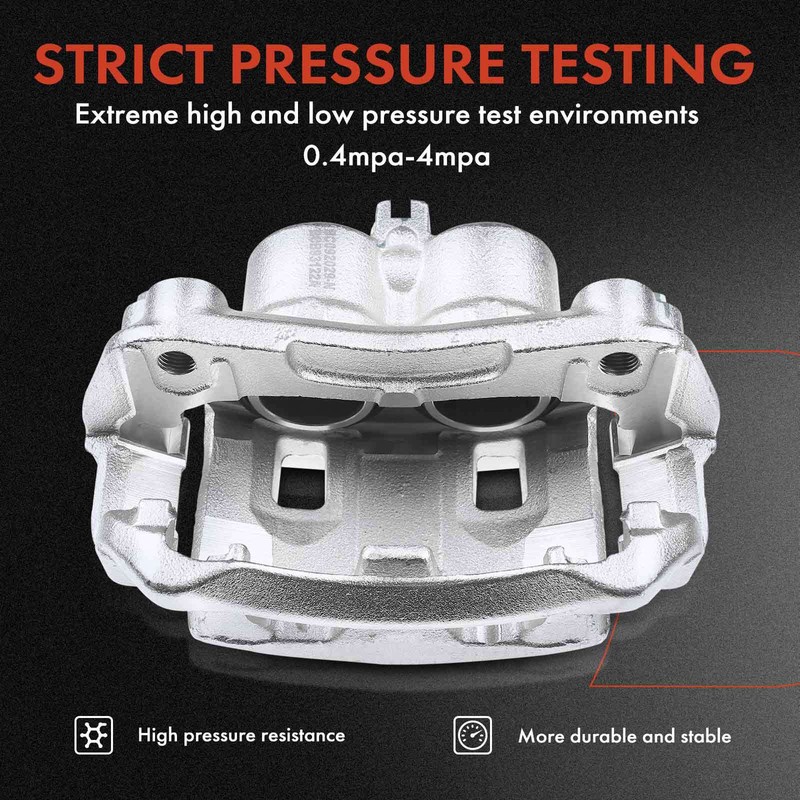 A-Premium Pair Front Brake Rotor & Pad+Brake Caliper for Nissan Frontier Suzuki gallery