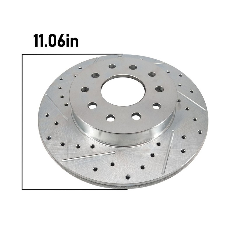 Bolt-On Rear Disc Brake Kit for Ford 9 Inch w/ E-Brake Caliper Set New gallery
