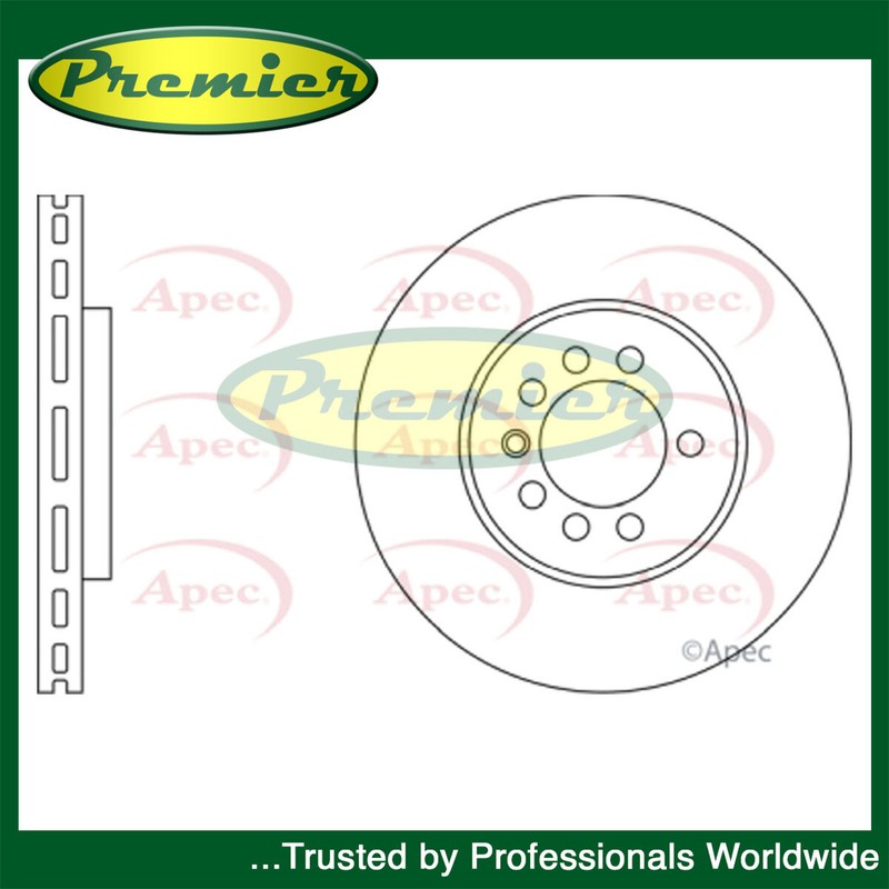 Premier Front Brake Disc Fits Vauxhall Astra Zafira Meriva 569060