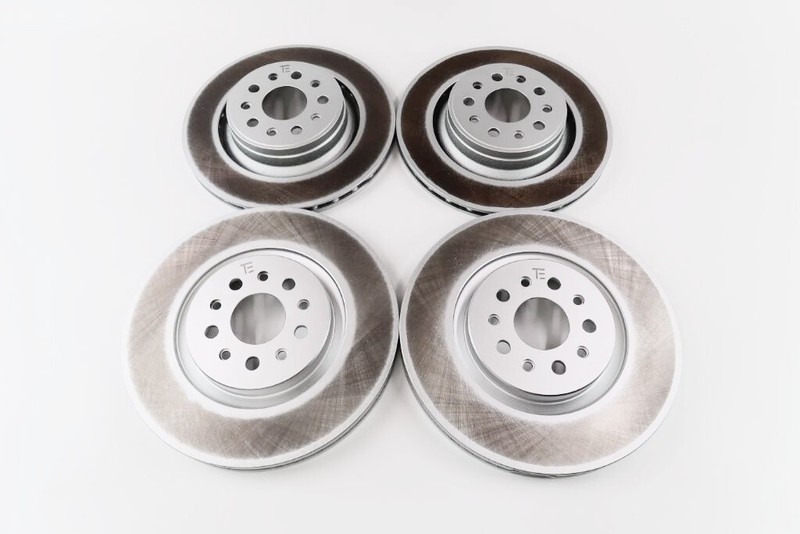 Maserati Levante front rear brake rotors For cars with factory smooth rotors