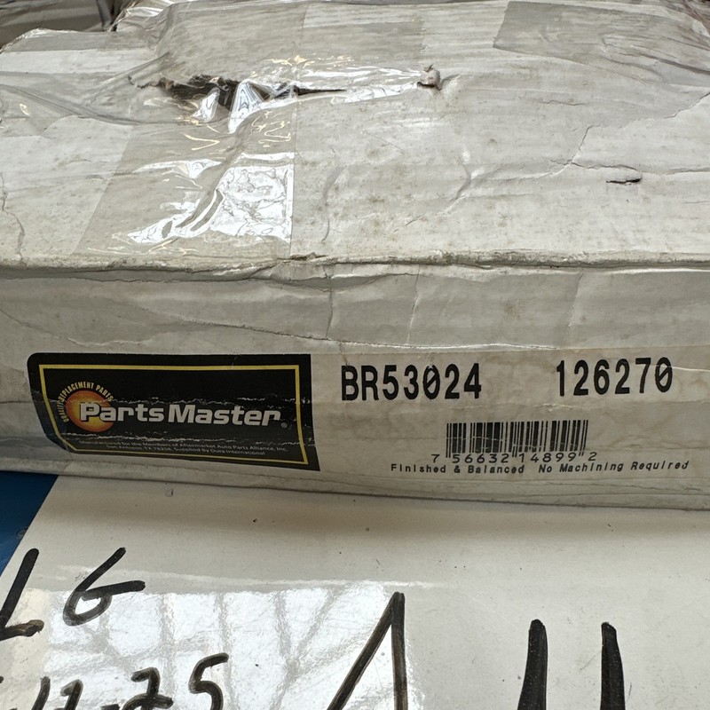 Partsmaster Disc Brake Rotor BR53024 gallery
