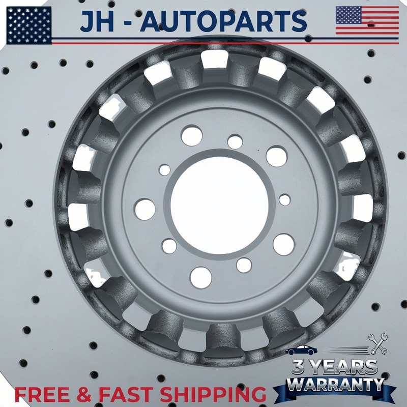 Rear Front Left And Right Brake Disc Rotor Fits BMW F87 F80 F82 M3 M4 2015-2020 gallery