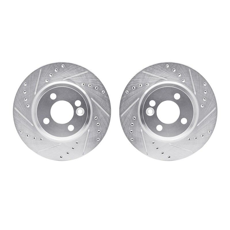 WGPN1-32002 R1 Concepts 2-Wheel Set Brake Discs Front for Mini Cooper 2007-2015