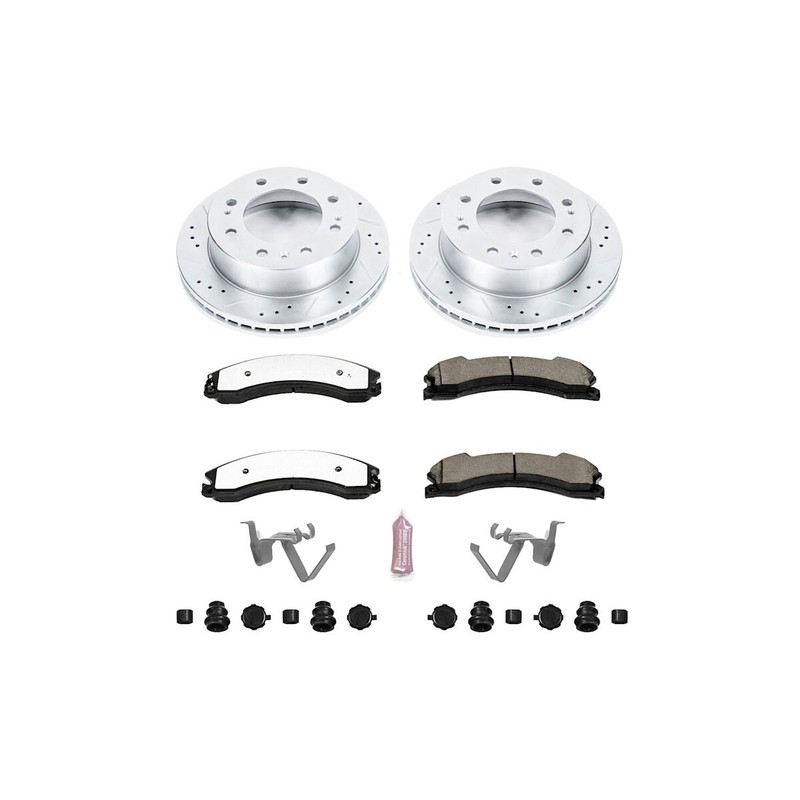 K6258-36 Powerstop Brake Disc and Pad Kits 2-Wheel Set Front for Chevy Chevrolet gallery