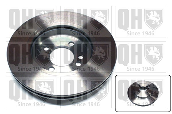2x Brake Discs Pair Vented fits MINI COOPER 1.6 Front 01 to 06 276mm Set QH New gallery