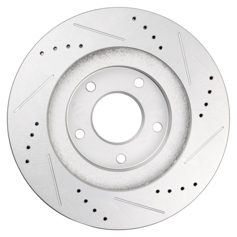 Front Brake Rotors For Nissan Altima Maxima 2002-2003 3.5L Drilled Slotted 2Pcs gallery