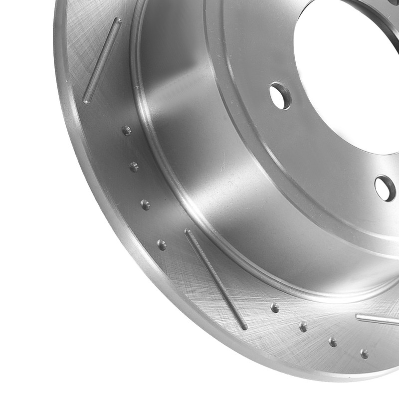 Rear Disc Brake Rotors Ceramic Pads for Jeep Compass 2007-17 Chrysler 200 11-14 gallery