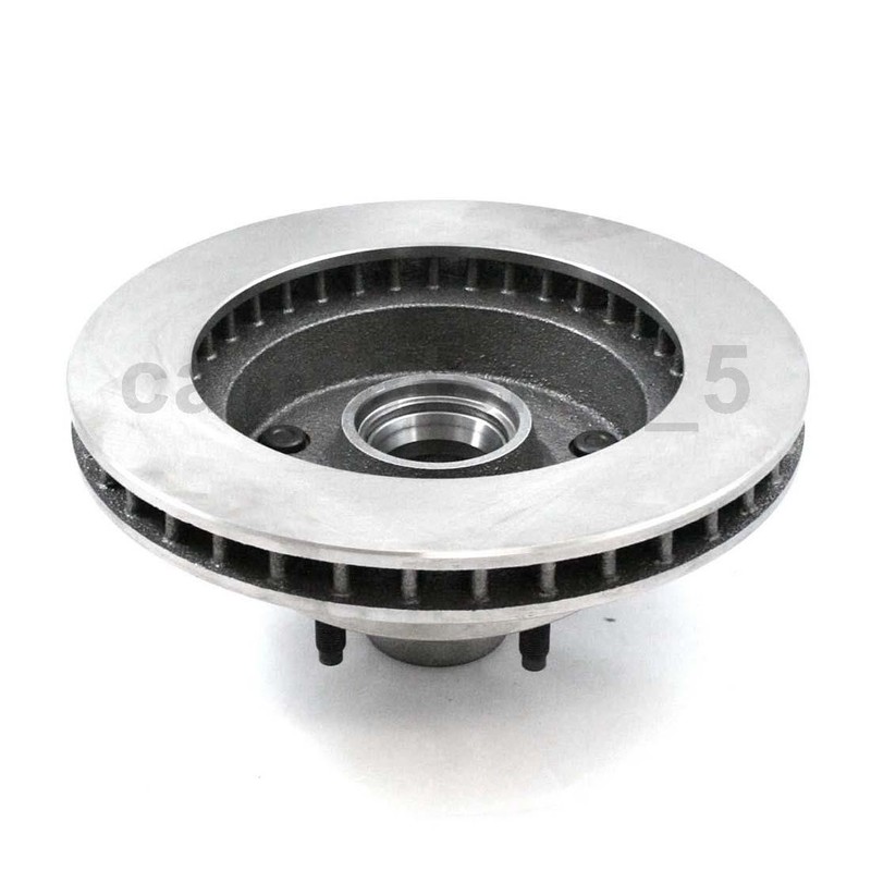 Brake Pad Brake Rotor and Hub Assembly Front Fits 1975 1976 Ford E-100 Econoline gallery