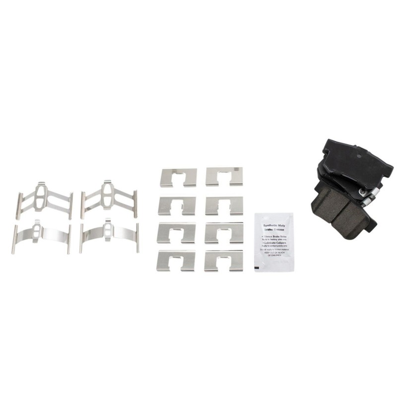 Front & Rear Premium Ceramic Brake Pad Performance Rotor Kit for Honda gallery