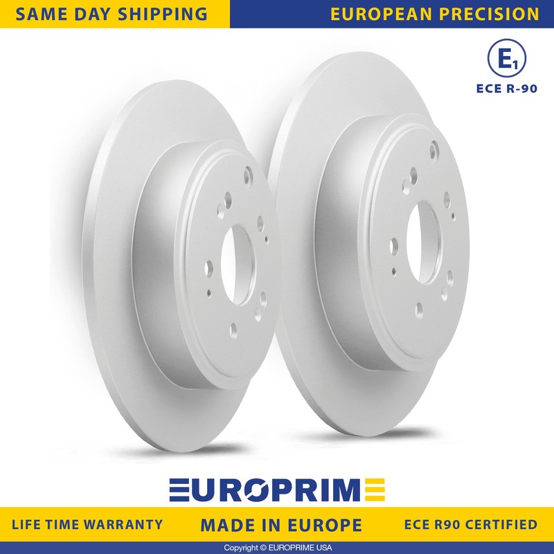 13.14 inch Rear Disc Brake Rotors Set for 2006-2014 Honda Ridgeline Replacement