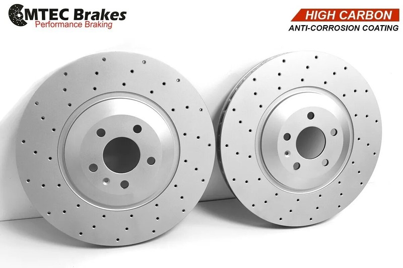 For Audi RS3 8P 2011-2012 Front Drilled Brake Discs Andpads Probe gallery