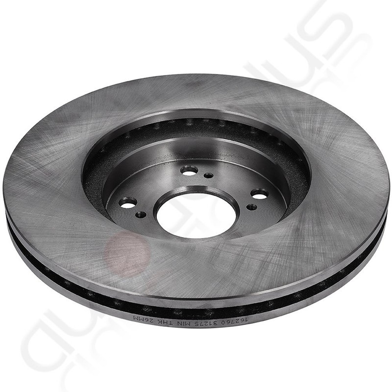 Front Vented Brake Rotors And Ceramic Pads For 1999-2004 Honda Odyssey 3.5L gallery