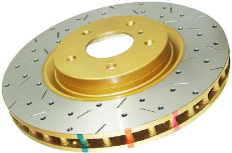 DBA For 04-17 Subaru WRX STi Rear Crossdrilled & Slotted 4000 XS Series