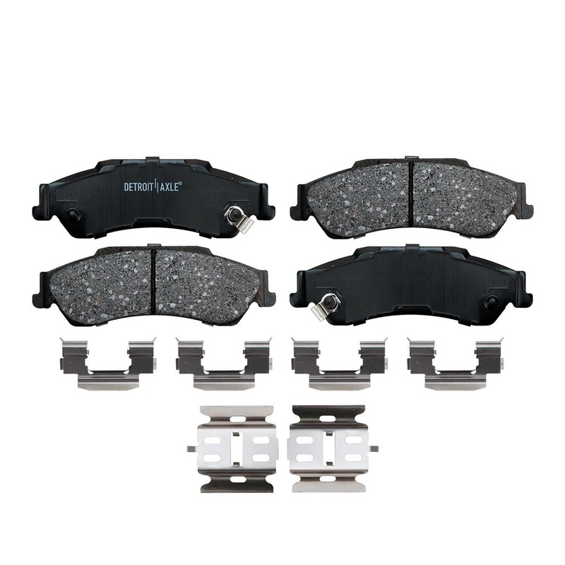 4WD Front & Rear Brake Rotor + Ceramic Pad for Chevy GMC S10 Blazer Jimmy Sonoma gallery