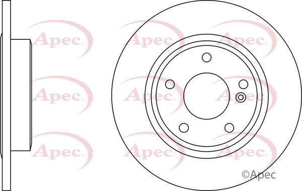 Brake Disc For Mercedes A-CLASS 12-18 B-CLASS 11-18 2464230012 APEC DSK2992 gallery