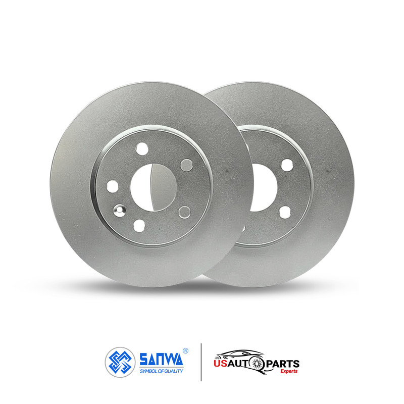 SET OF 2 FRONT BRAKE ROTOR VENTED & GEOMET COATED 321 mm FOR CHEVROLET 2010-2023 gallery