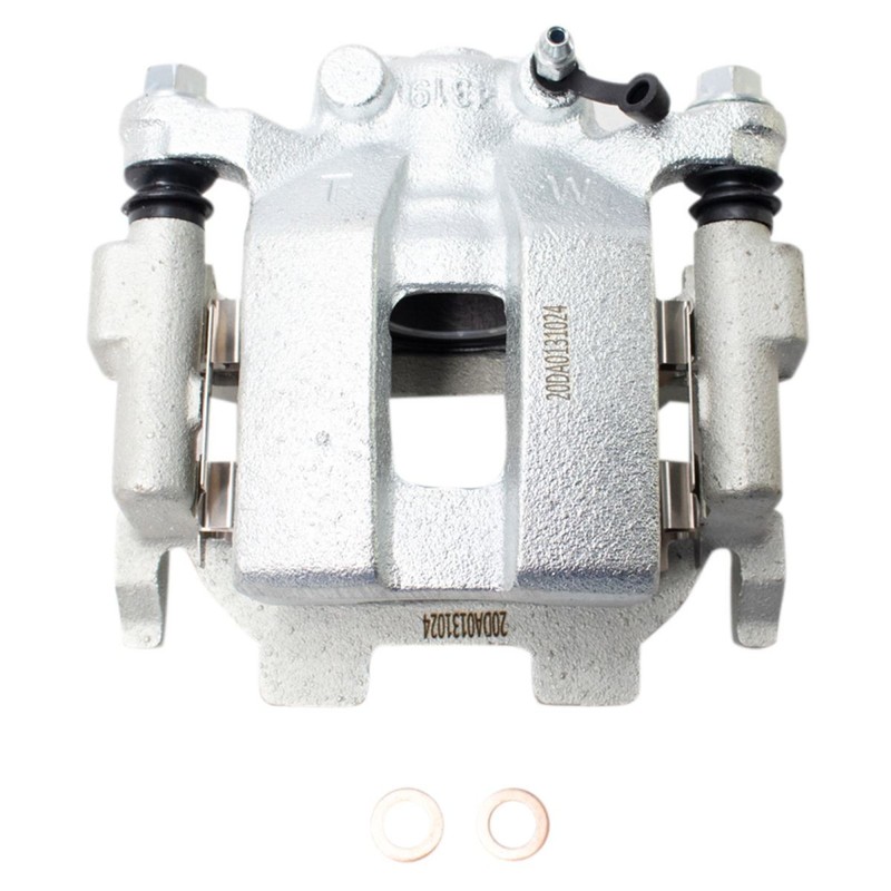 TRQ Rear Brake Calipers Ceramic Pads & Rotors Fits 11-12 G25 G37 10-19 370Z gallery