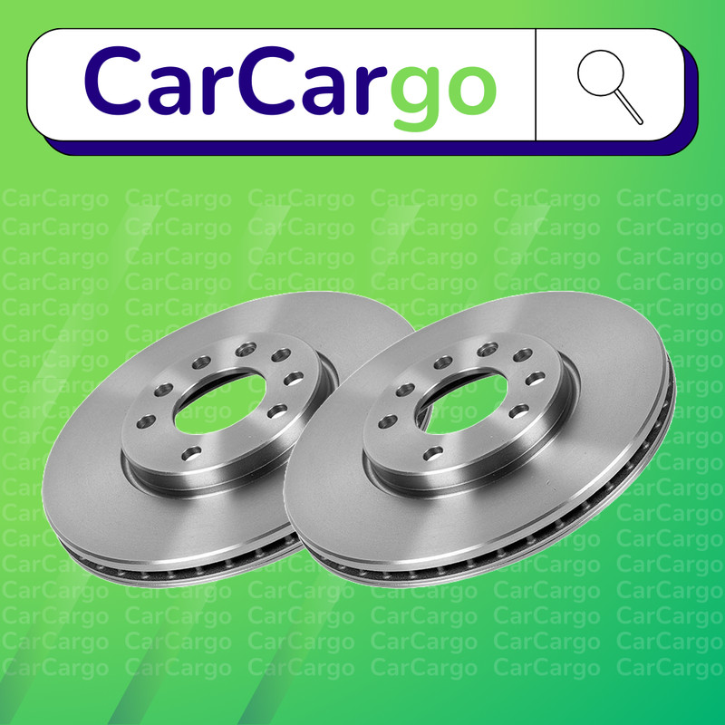 Premium Vented Front Brake Discs Opel Vectra 2.0 DTI 16V 2002-2006 285 mm