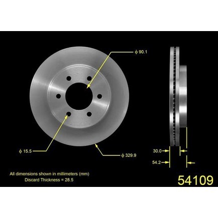 Bendix PRT5527 Brake Rotor gallery