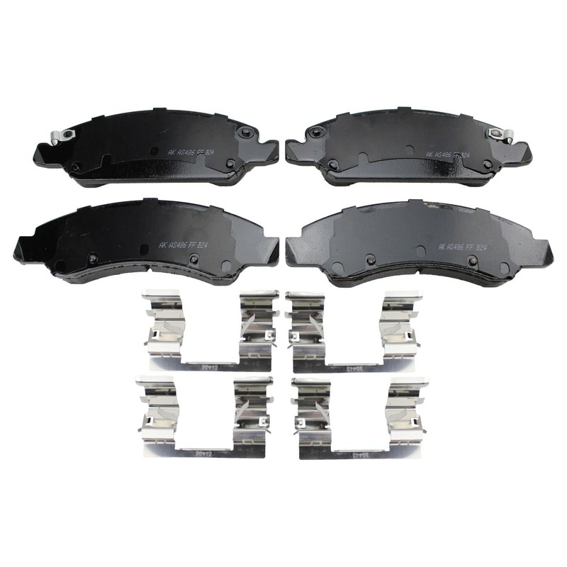 DuraGo Front Rear Rotor Akebono ProACT Brake Pad Kit for Sierra 1500 Tahoe Yukon gallery
