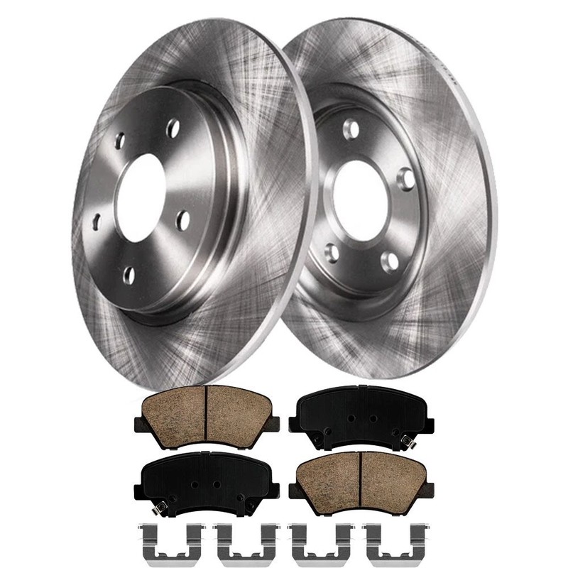 Brake Rotors & Brake Rotor Pad Hardware Set