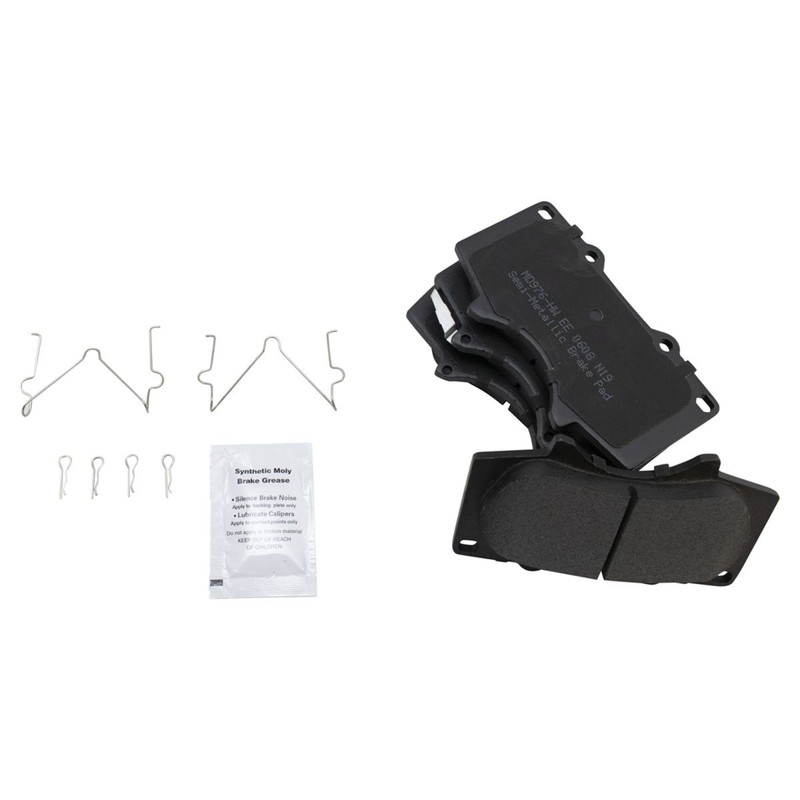 TRQ Front Semi Metallic Brake Pad & Performance Rotor Kit for Toyota Lexus gallery