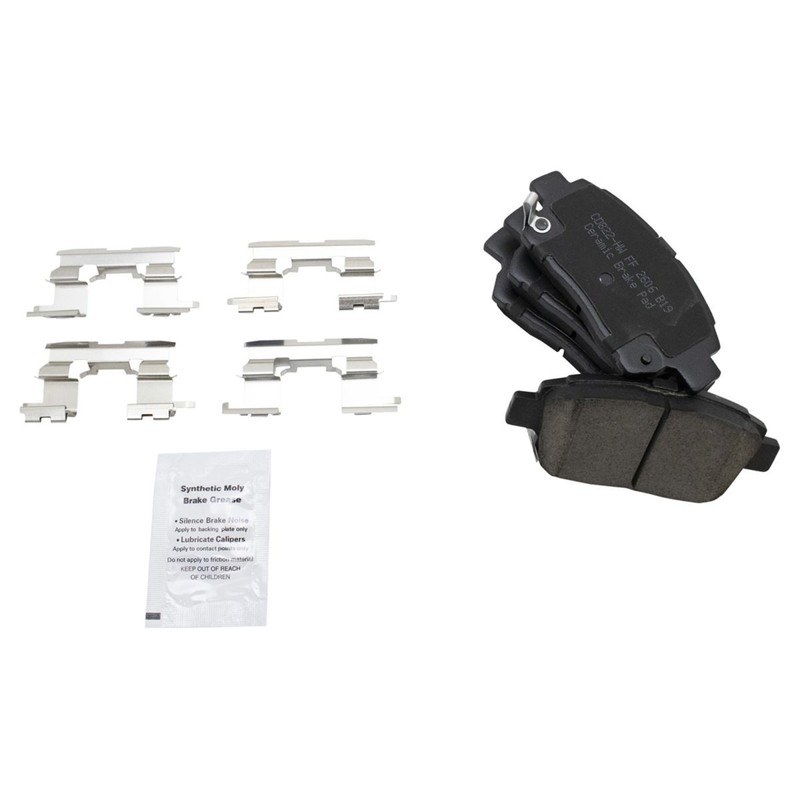 Front Brake Pad & Rotor Kit Brake Rotor For 2004-2009 Toyota Prius gallery