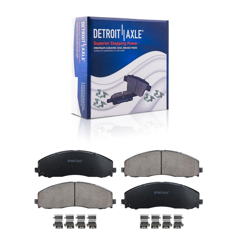8pc Front Rear Brake Rotors Brake Pads for 2013-2021 Ford F-250 F-350 Super Duty gallery