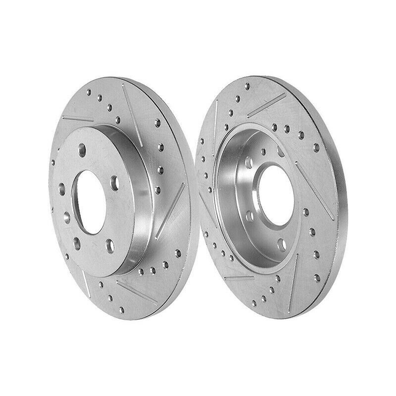 Front + Rear Brake Rotors with Pads Kit For Chevrolet Impala 2011-13 IN gallery