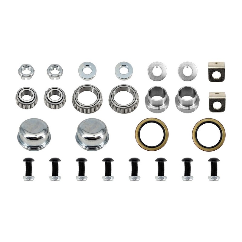 For 1937-1948 Spindles Disc Brake Kit, 5 on 4-3/4 Bolt Pattern, Metric Caliper gallery